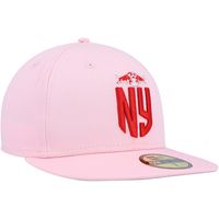 Men's New Era Pink York Red Bulls Pastel Pack 59FIFTY Fitted Hat