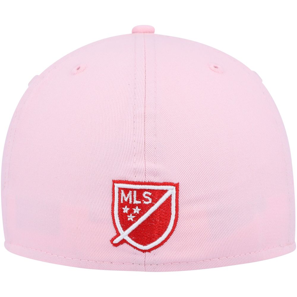 Men's New Era Pink York Red Bulls Pastel Pack 59FIFTY Fitted Hat