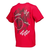 Men's Red New York Bulls Street Heavyweight Relaxed T-Shirt