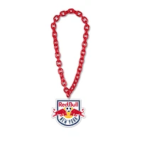Collier WinCraft avec logo des New York Red Bulls à grande chaîne