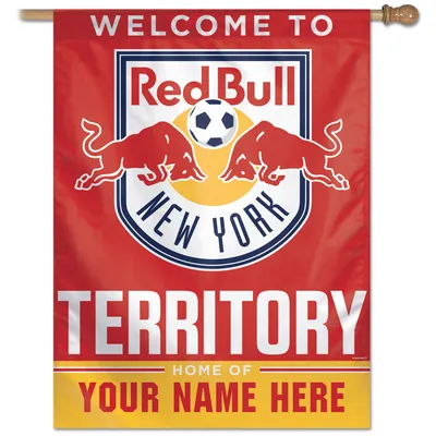 New York Red Bulls WinCraft Personalized 27'' x 37'' One-Sided Banner