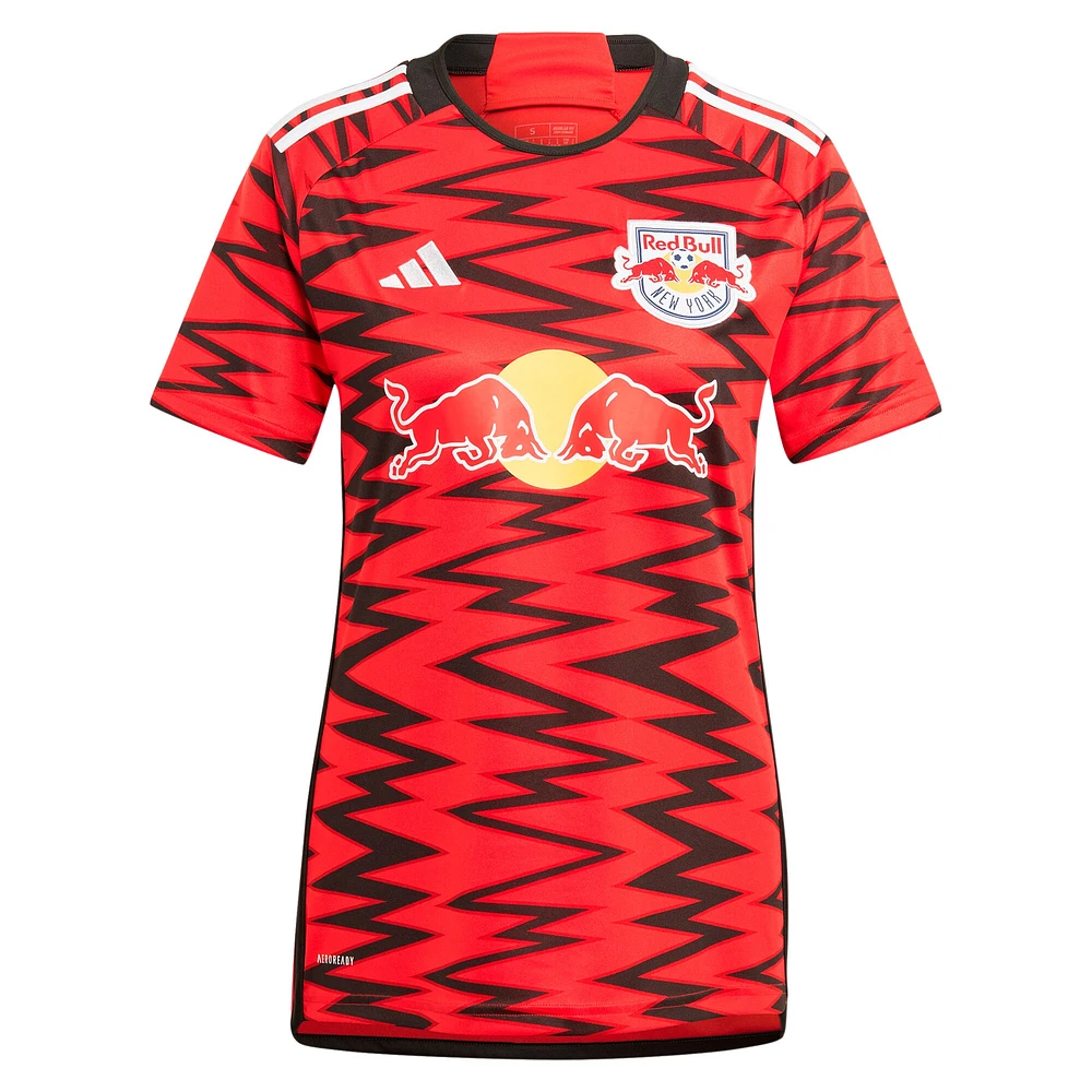 Maillot de joueur adidas John Tolkin rouge New York Red Bulls 2024 Legacy Replica pour femme