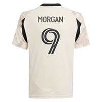 Youth adidas Lewis Morgan Tan New York Red Bulls 2025 Stone Kit Replica Player Jersey