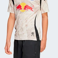 Maillot réplique adidas Tan New York Red Bulls 2025 Stone Kit pour jeunes