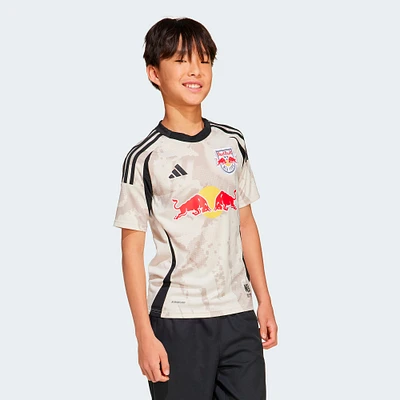 Maillot réplique adidas Tan New York Red Bulls 2025 Stone Kit pour jeunes