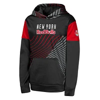 Youth Black New York Red Bulls Unbeatable Pullover Hoodie