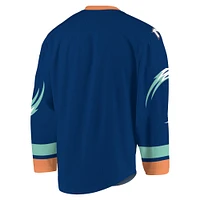 Men's Navy/Orange New York Riptide Replica Jersey