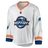 Men's White/Navy New York Riptide Replica Jersey