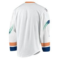 Maillot Homme New York Riptide Replica Blanc/Bleu Marine