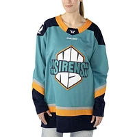 Maillot de hockey réplique unisexe bleu sarcelle des New York Sirens