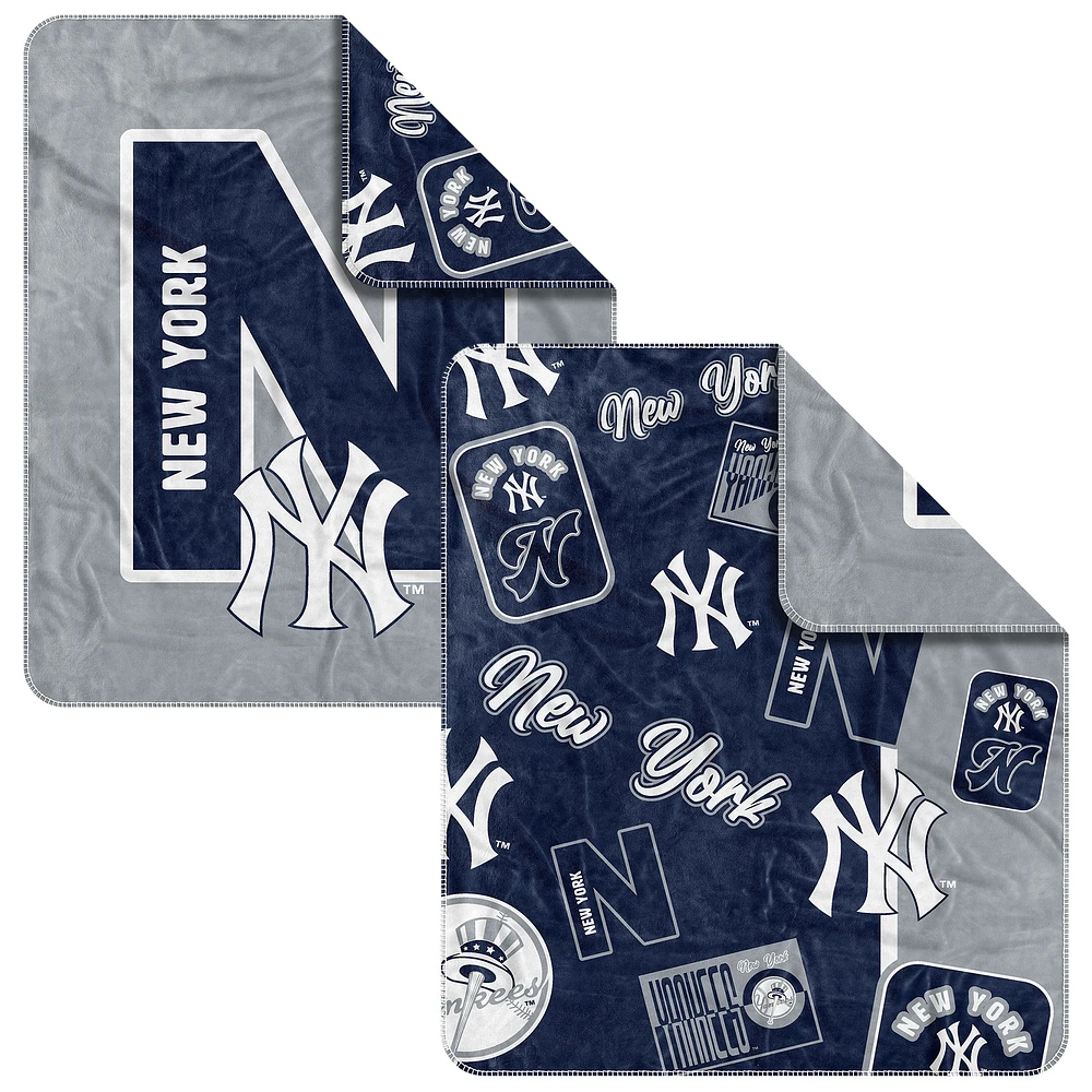  New York Yankees 50" x 60" Dream Weave Throw Blanket