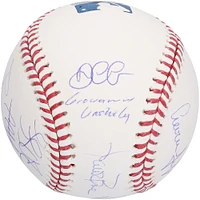 2019 New York Yankees Autographed Baseball with 10 Signatures including Aaron Judge & Gleyber Torres