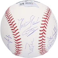 2019 New York Yankees Autographed Baseball with 10 Signatures including Aaron Judge & Gleyber Torres