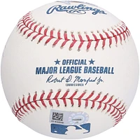 2019 New York Yankees Autographed Baseball with 10 Signatures including Aaron Judge & Gleyber Torres