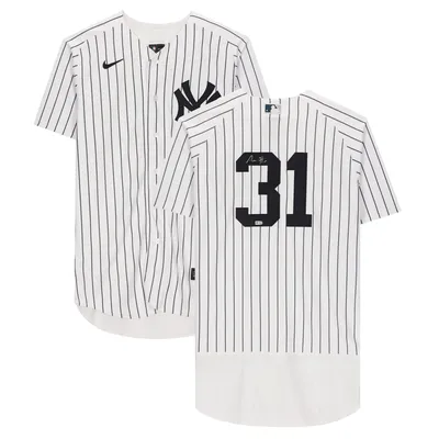 New York Yankees Gerrit Cole Autographed Nike White Jersey Size L