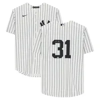 Jose Trevino White New York Yankees Autographed Nike Authentic Jersey