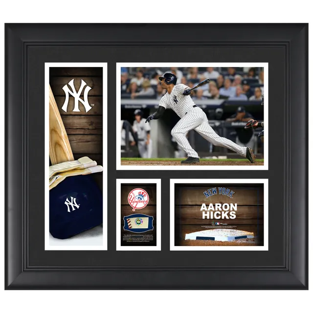 Lids Aaron Hicks New York Yankees Fanatics Authentic Autographed