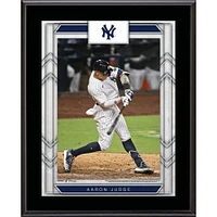 Plaque nominative de joueur sublimée Aaron Judge New York Yankees 10,5'' x 13''
