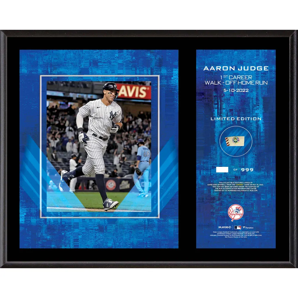  Aaron Judge Signed Mounted Photo Display Autographed