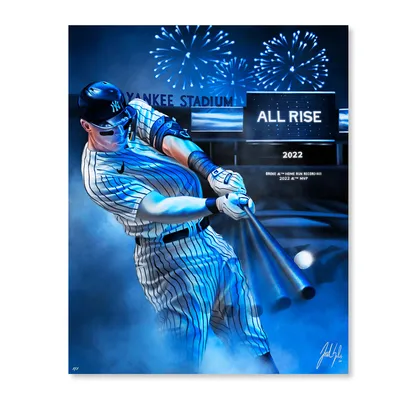 Aaron Judge Poster New York Yankees Baseball Painting Hand Made