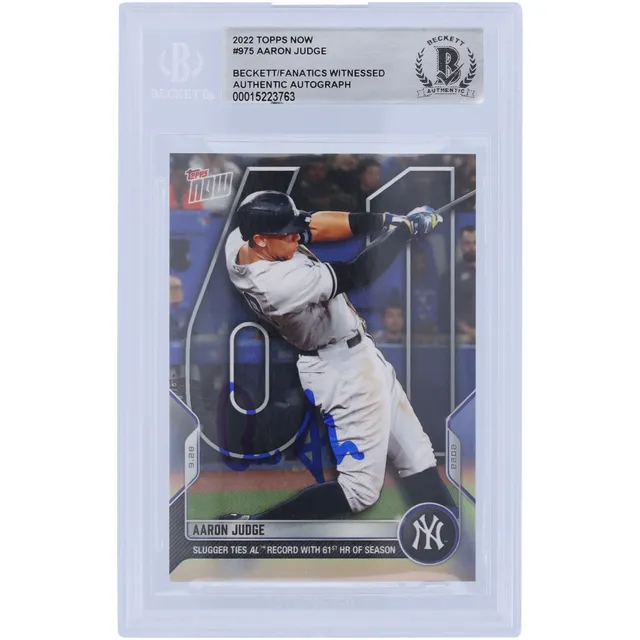 Aaron Judge 2017 Topps Now Home Run Derby Rookie Card