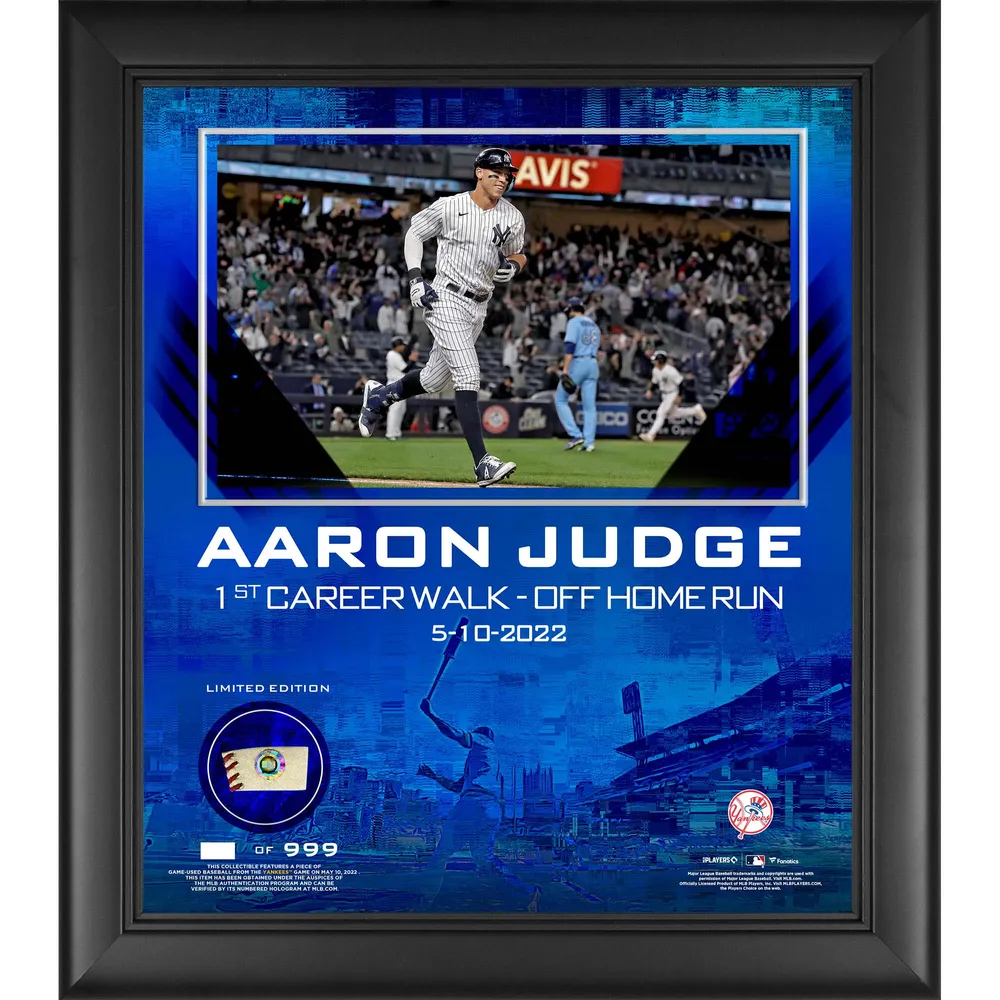 Lids Aaron Judge New York Yankees Fanatics Authentic Framed 15'' x