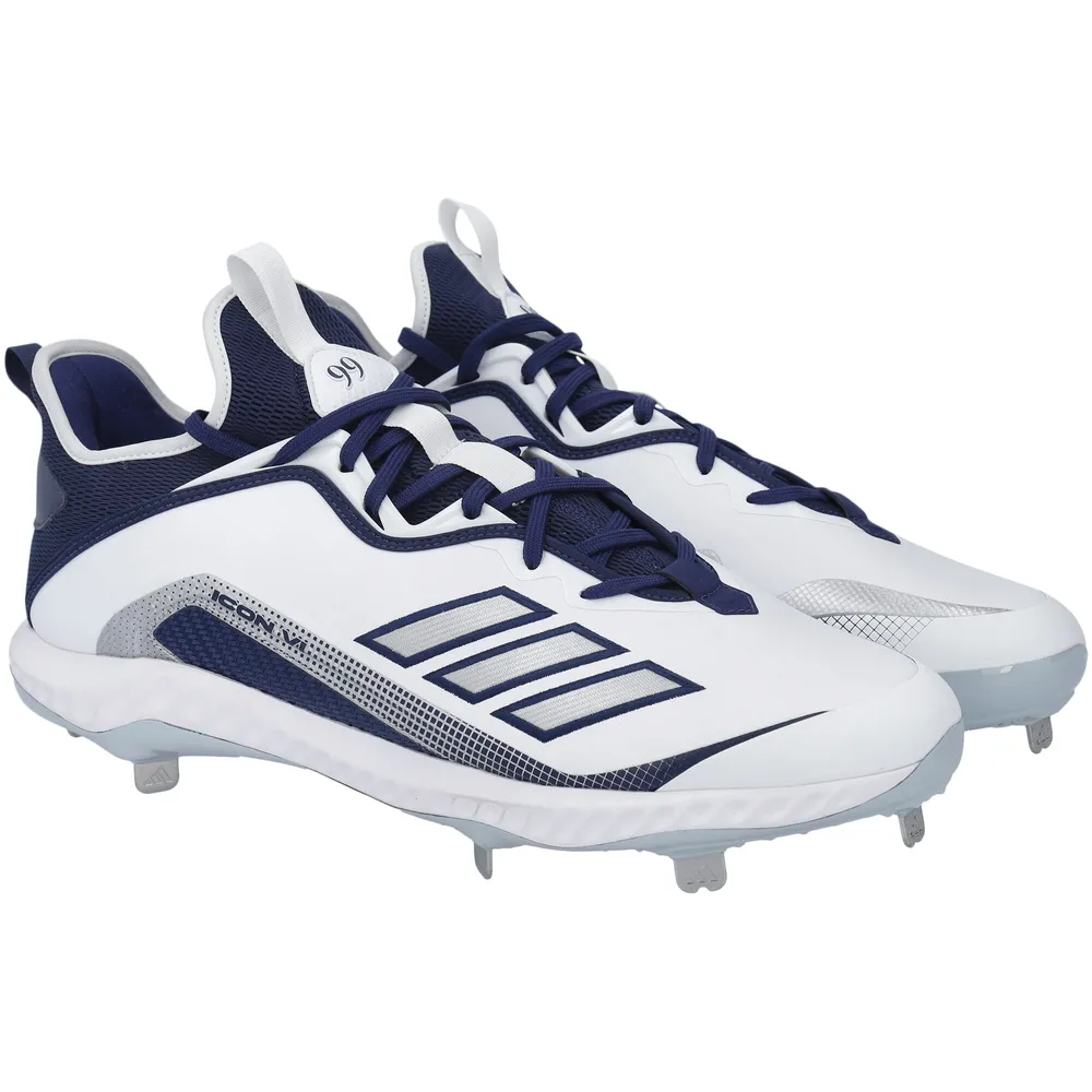 The cleats of New York Yankees' Aaron Judge are viewed during the