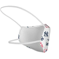 Adulte Fanatics New York Yankees Couvre-visage avec logo sur tout le visage