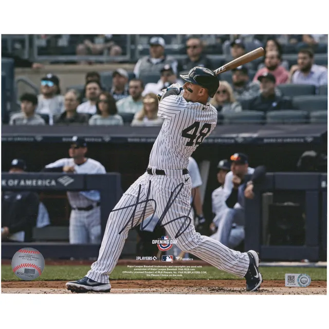 Lids Anthony Rizzo New York Yankees Fanatics Authentic Autographed 8'' x  10'' 2022 Opening Day Home Run Photograph