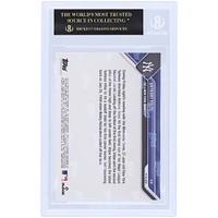 Anthony Volpe New York Yankees 2023 Topps Now Leads Off & Hits 1st MLB HR in 1st Inning Black Label #119 BGS Authenticated 10 Rookie Card - 10,10,10,10 Subgrades
