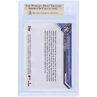 Anthony Volpe New York Yankees 2023 Topps Now Leads Off & Hits 1st MLB HR in 1st Inning #119 BGS Authenticated 10 Rookie Card - 10,9.5,10,10 Subgrades
