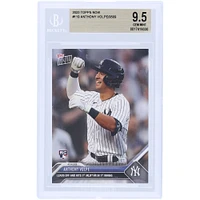 Anthony Volpe New York Yankees 2023 Topps Now Leads Off & Hits 1st MLB HR in 1st Inning #119 BGS Authenticated 9.5 Rookie Card