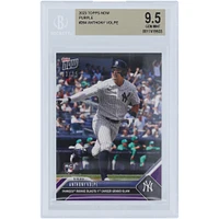 Anthony Volpe New York Yankees 2023 Topps Now Yankees Rookie Blast 1st Career Grand Slam Purple #264 #/25 BGS Authenticated 9.5 Rookie Card