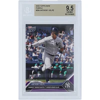 Anthony Volpe New York Yankees 2023 Topps Now Yankees Rookie Blast 1st Career Grand Slam Purple #264 #/25 BGS Authenticated 9.5 Rookie Card