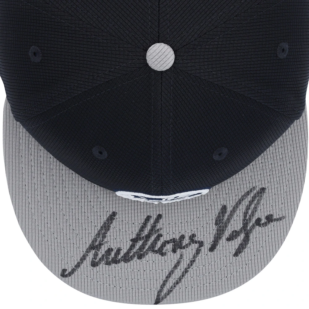 Casquette d'entraînement de printemps 2024 autographiée par Anthony Volpe des Yankees de New York