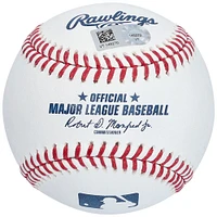 Anthony Volpe, joueur de baseball autographié par les Yankees de New York, avec l'inscription « Baby Bomber »