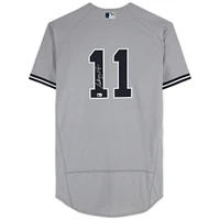 Maillot Nike authentique gris autographié par Anthony Volpe des Yankees de New York