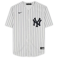 Maillot réplique Nike blanc autographié par Anthony Volpe des Yankees de New York