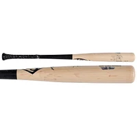 Batte de baseball Louisville Slugger beige/noire dédicacée par Austin Wells des Yankees de New York lors de la saison 2024 de la MLB