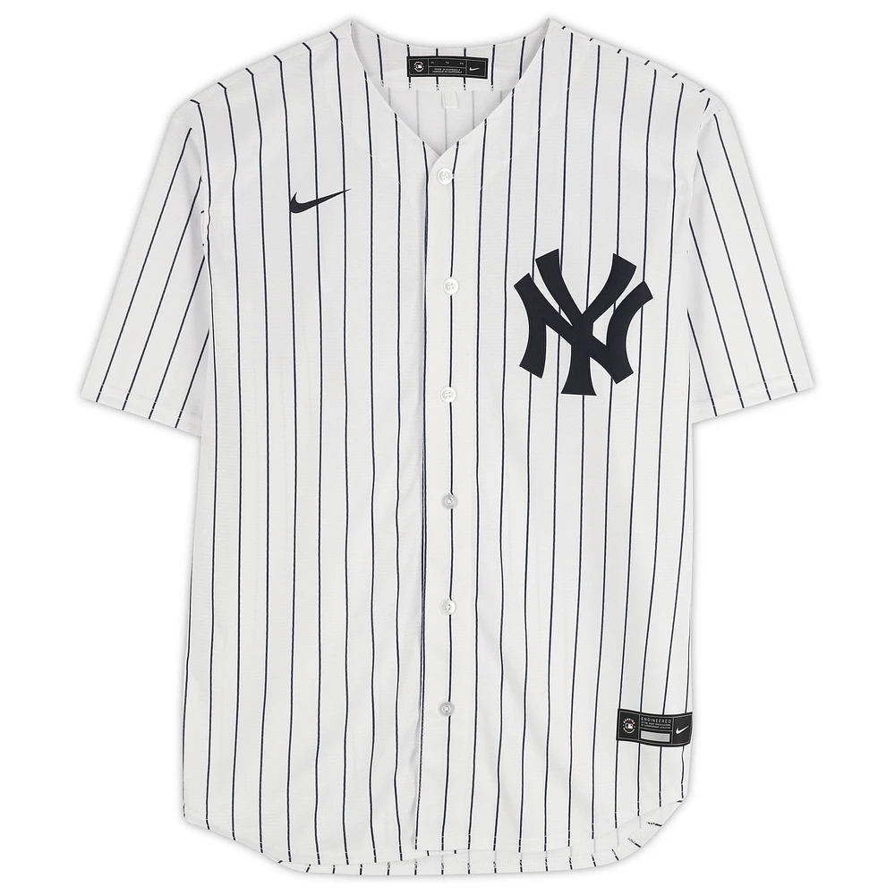 Austin Wells New York Yankees Autographed White Nike Replica Jersey