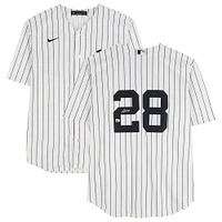 Austin Wells New York Yankees Autographed White Nike Replica Jersey