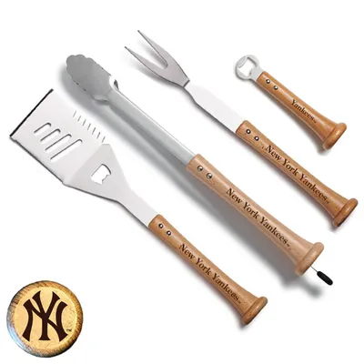 New York Yankees Baseball BBQ Home Run Grill Set