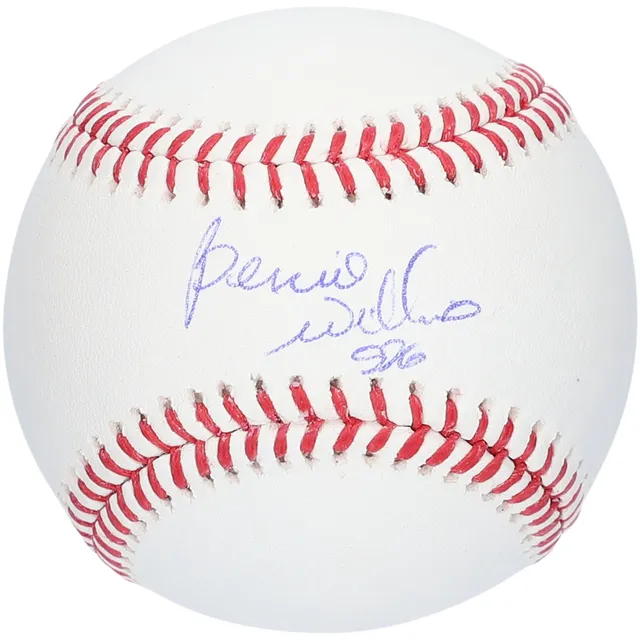 Bernie Williams New York Yankees Autographed Blue BP Mitchell & Ness  Replica Jersey