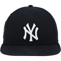 Casquette New Era bleu marine portée par Carlos Rodón des Yankees de New York contre les Dodgers de Los Angeles le 30 octobre 2024 - Match 5 des Séries mondiales