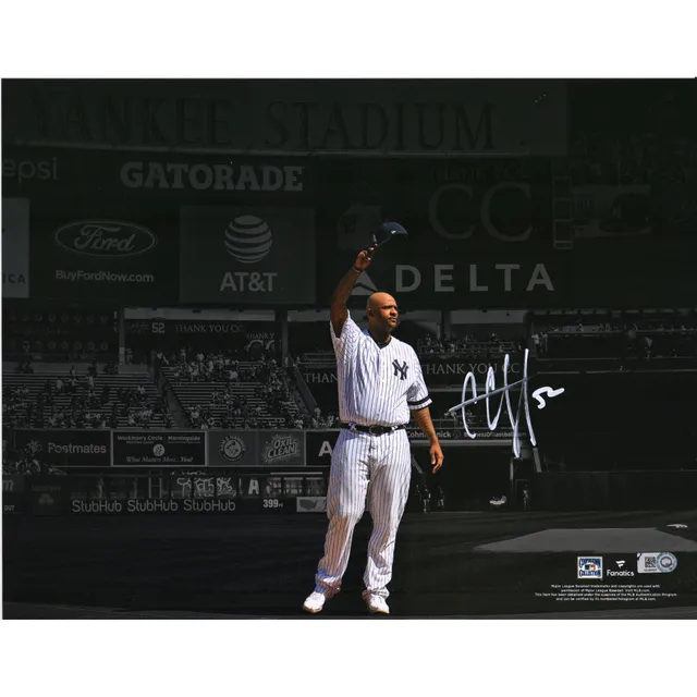 CC Sabathia New York Yankees Autographed White Authentic Jersey