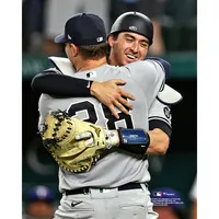 Giancarlo Stanton New York Yankees Unsigned Hitting at Yankee Stadium  Photograph