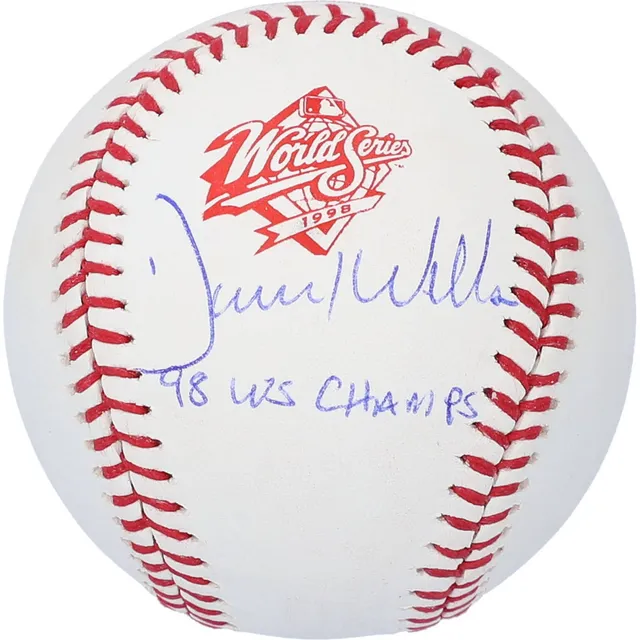 Lids Tino Martinez New York Yankees Fanatics Authentic Autographed 1998  World Series Logo Baseball with 98 WS Champs Inscription