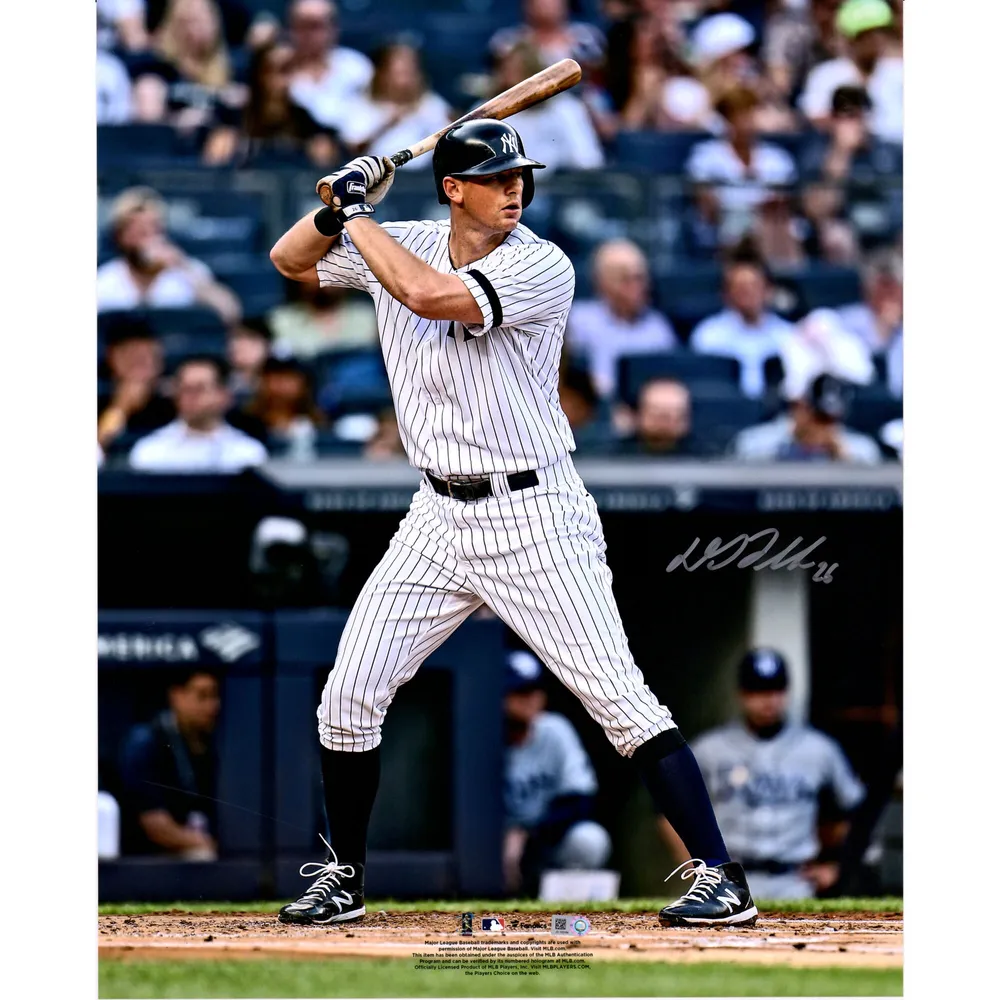 Lids DJ LeMahieu New York Yankees Fanatics Authentic Autographed Framed 20  x 24 In Focus Photograph with LeMachine Inscription