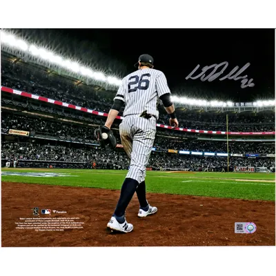 Lids DJ LeMahieu New York Yankees Fanatics Authentic Autographed Framed 20  x 24 In Focus Photograph with LeMachine Inscription