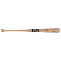Batte de baseball professionnelle Rawlings blonde autographiée par Don Mattingly des Yankees de New York